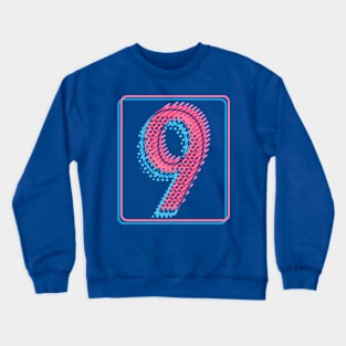 My lucky number Nine 9 Crewneck Sweatshirt